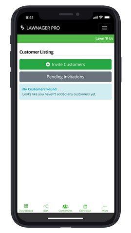 Invite Customers with Lawn Care Software