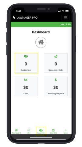 Inviting customers is easy